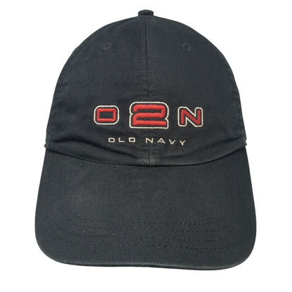 O2N Old Navy Millennium 2000 Baseball Cap Black Large Adjustable Embroidered