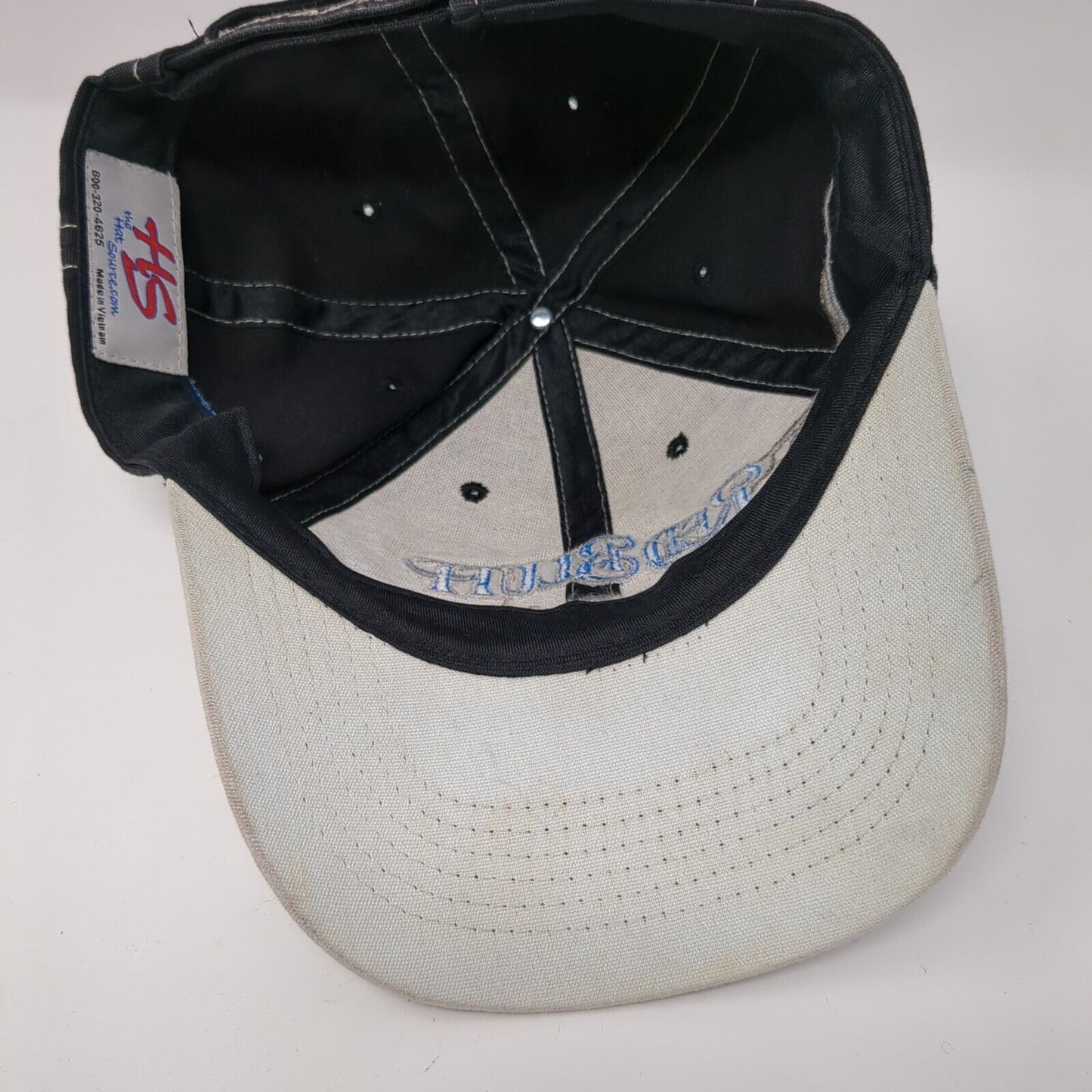 Red Bluff Bull & Gelding Sale Strapback Hat Black One Size Embroidered