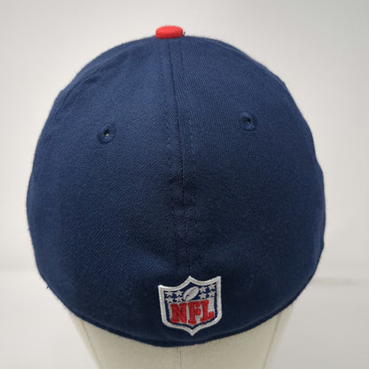 New Era New England Patriots NFL Cap Blue Red L 39THIRTY Stretch Fit Embroidered