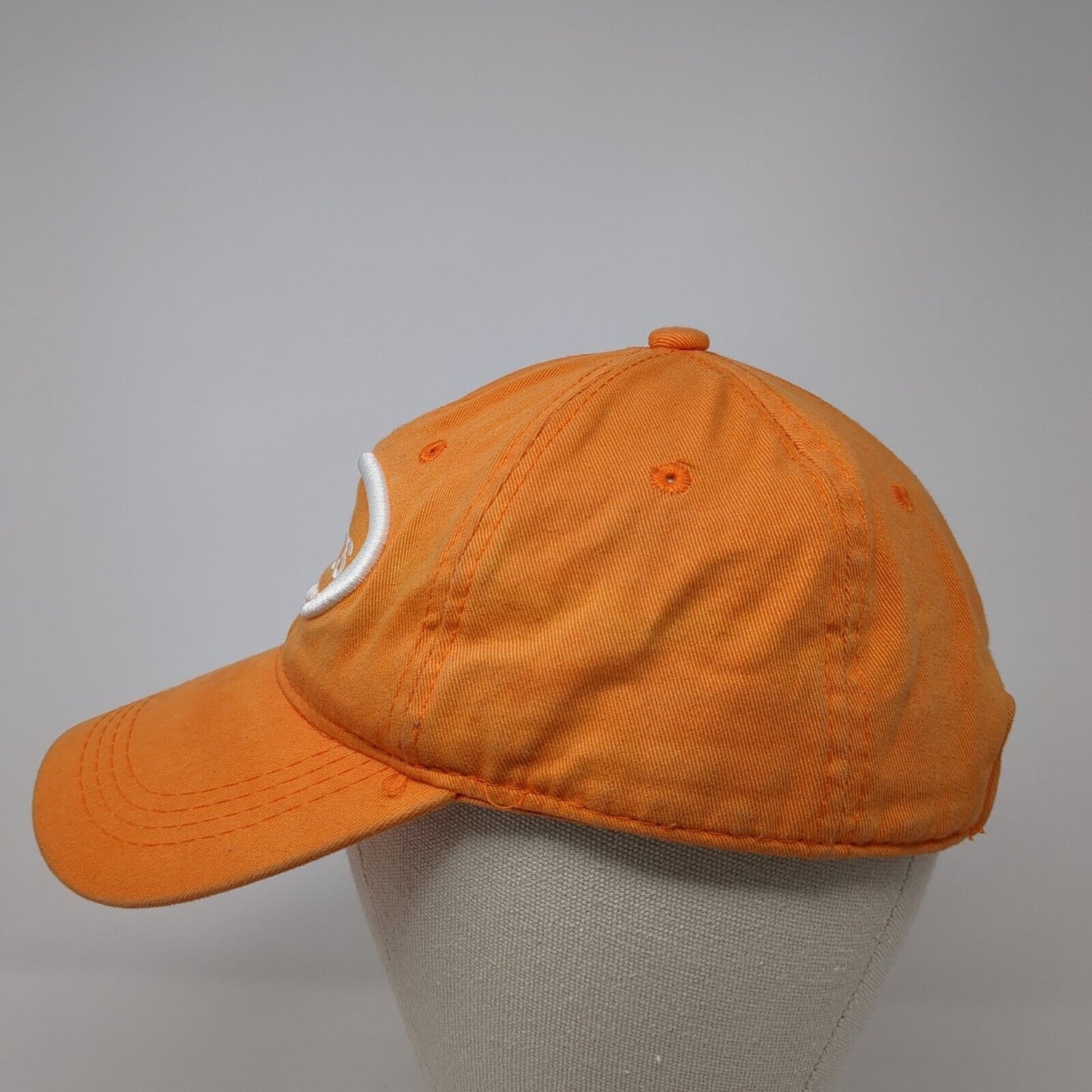 MCU Sports Slideback Hat Orange One Size Adjustable Embroidered OC Sports