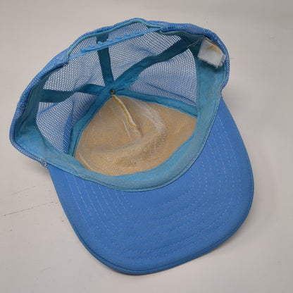 International Auto Body & Paint Snapback Trucker Hat Blue OSFA Mesh Back Rope