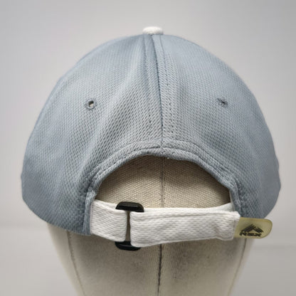 RBX Baseball Cap White Gray One Size Athletic Mesh Strapback Embroidered Logo
