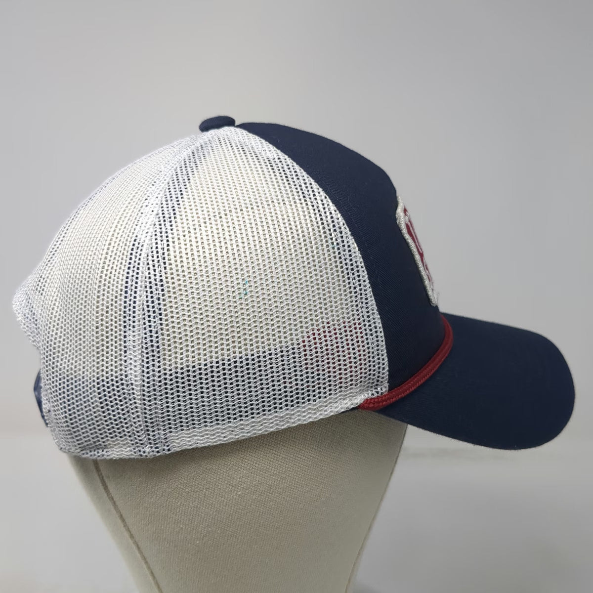 Outdoor Cap Trucker Hat Blue One Size Tractor Supply Co Patch Rope Mesh