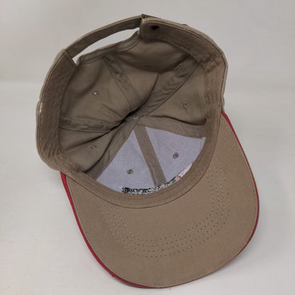 Tractor Supply Co. Since 1938 Slideback Hat Tan OS Adjustable 6 Panel Cotton