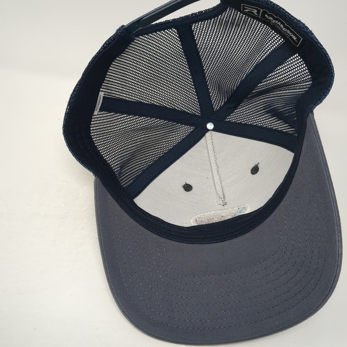 Community Bank Snapback Mesh Back Trucker Hat Gray One Size Richardson