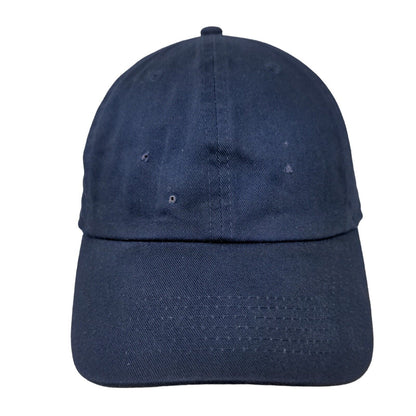 Falari Slideback Hat Blue OSFA Adjustable 6 Panel Vent Holes Blank