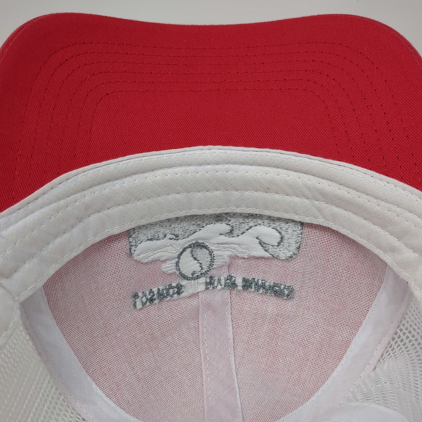 Cap America Trucker Hat Red White OSFM Los Rios River Runners Taos New Mexico