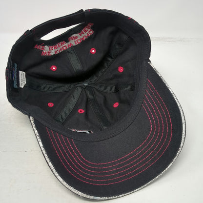 Buck's Bags Baseball Cap Black One Size Farm Bureau Ins Idaho Pink Stitching Hat