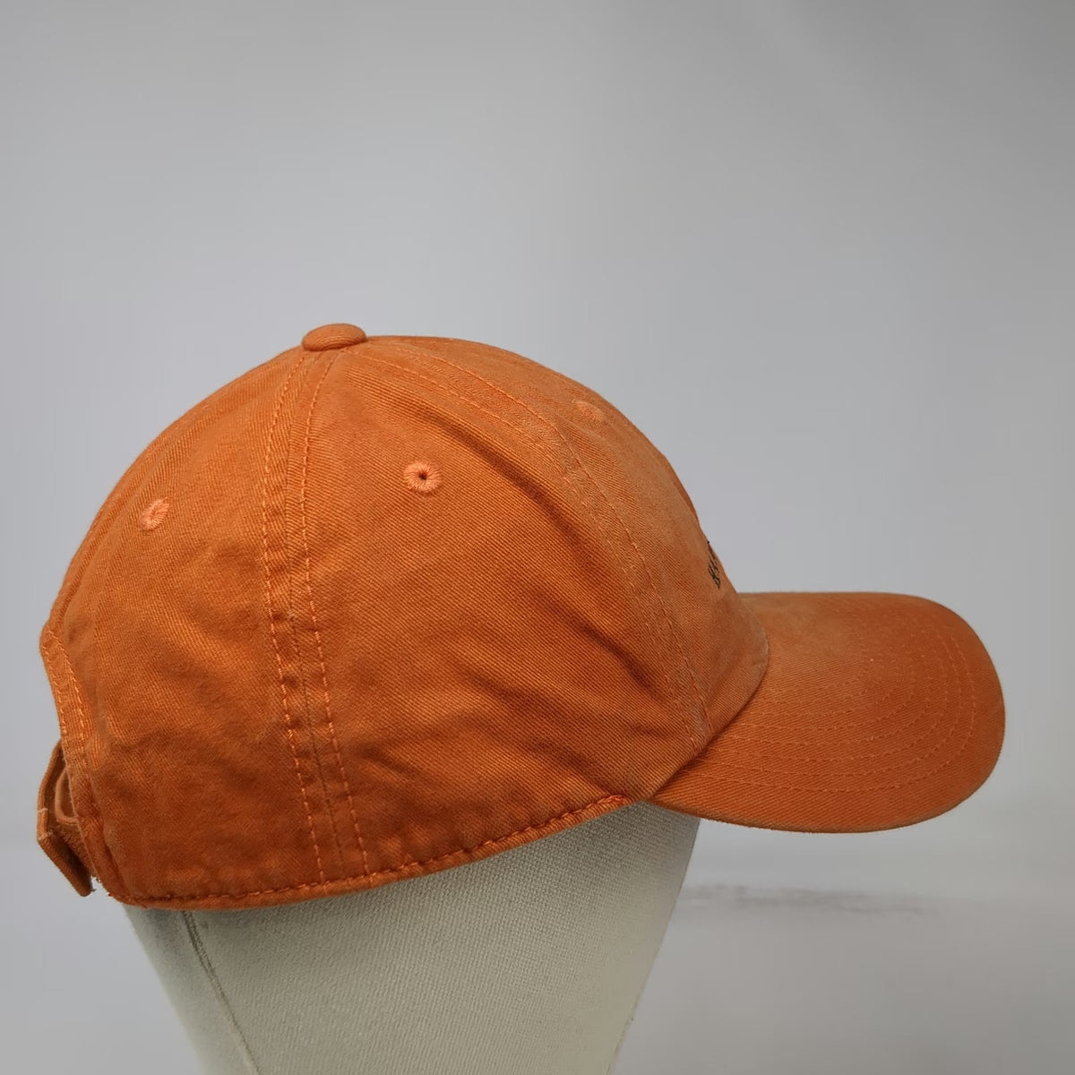 Port Authority Baseball Cap Orange One Size Strapback Handy Tenant Tools Hat