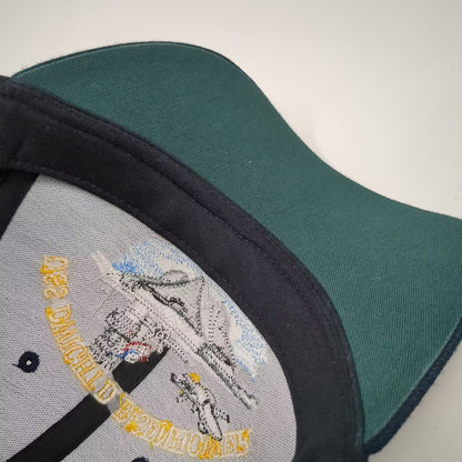 The Corps Blue USS Dwight D Eisenhower CVN 69 Scrambled Eggs Baseball Cap Hat OS