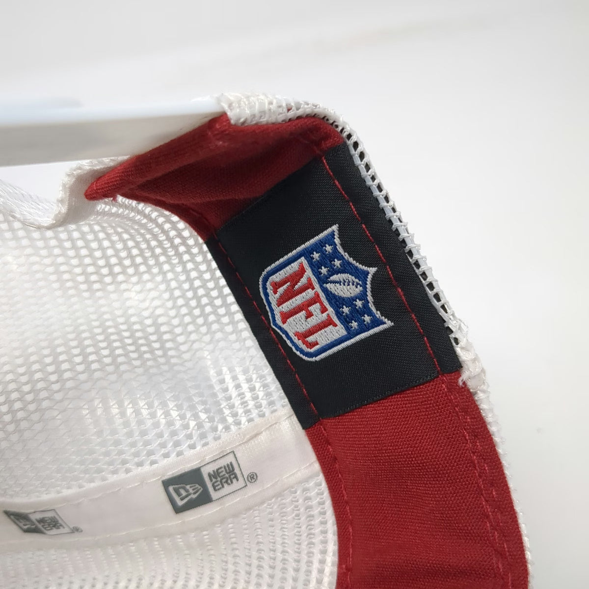 Arizona Cardinals NFL New Era Trucker Hat White One Size Snapback Mesh Logo Cap
