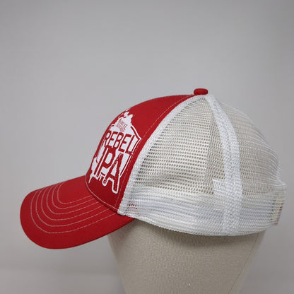 Samuel Adams Rebel IPA Brewed For The Revolution Snapback Trucker Hat Red OS