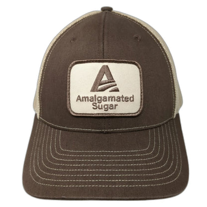 Richardson 112 Trucker Hat Amalgamated Sugar Brown One Size Mesh Snapback