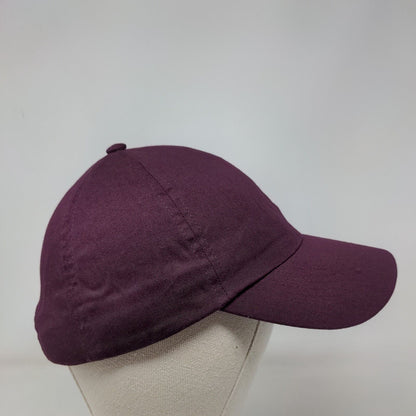 Under Armour Women's Slideback Hat Red Burgundy OSFA Adjustable Embroidered