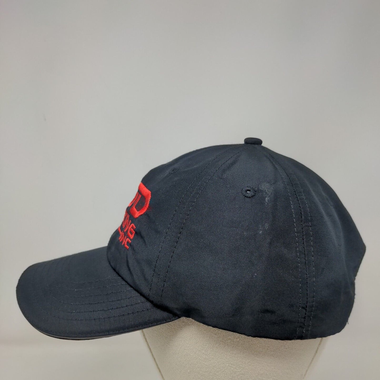 MJD Trucking Inc Strapback Hat Blue One Size Embroidered Core 365