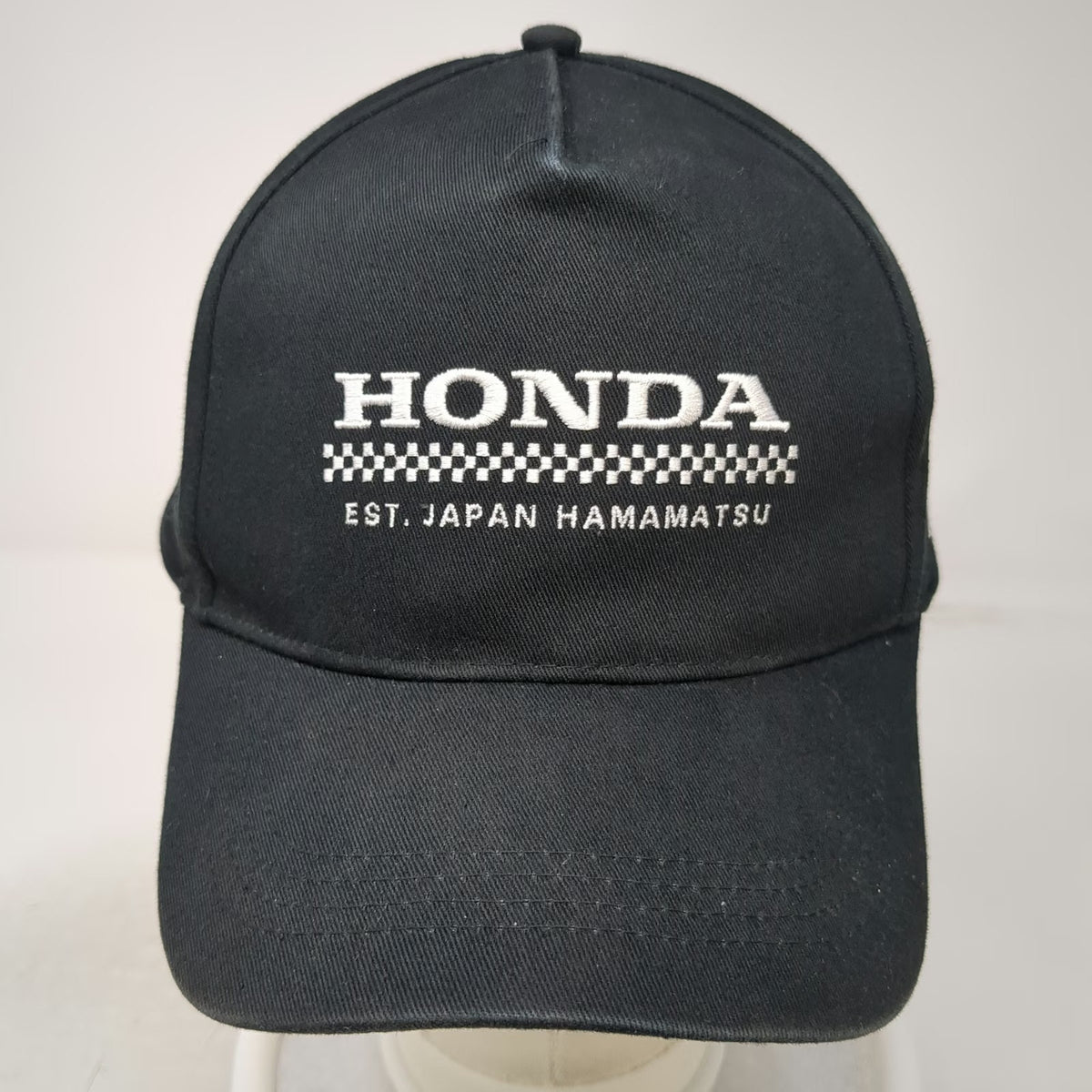 Honda 5 Panel Black One Size Snapback Japan Flag Hamamatsu Logo Motorsports Hat
