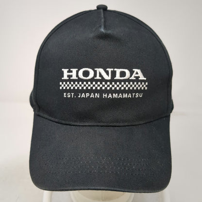 Honda 5 Panel Black One Size Snapback Japan Flag Hamamatsu Logo Motorsports Hat