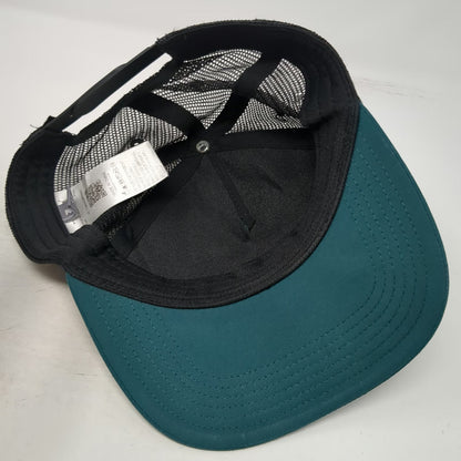 Puma Trucker Hat Green Black One Size Mesh Back Mexico Soccer Football Snapback