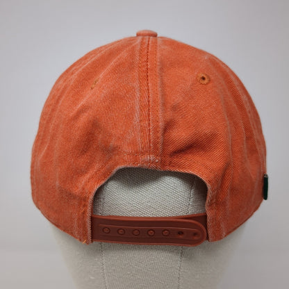 High Lonesome Hunts Snapback Hat Orange One Size Adjustable Legacy