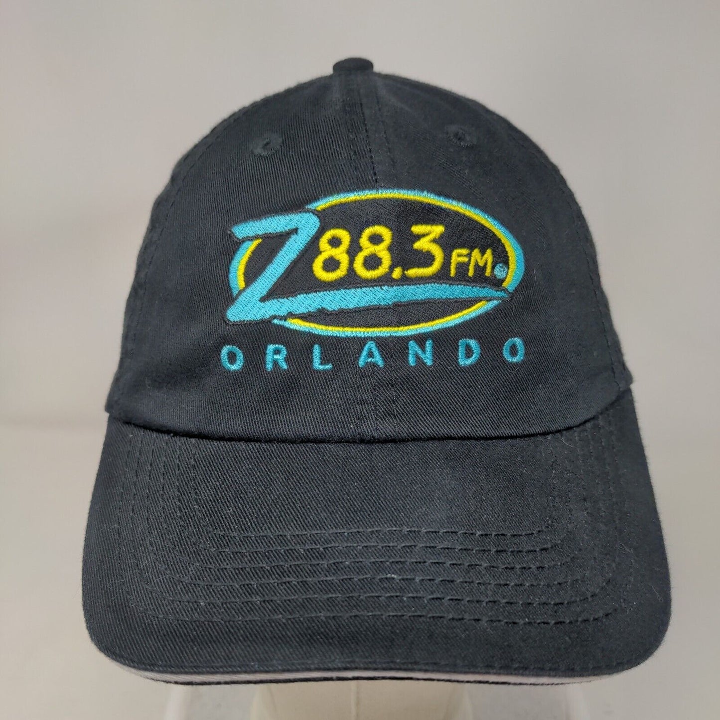 Z88.3 FM Orlando Strapback Hat Black One Size Embroidered Port & Company