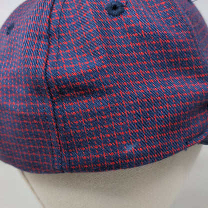 Toppers Strapback Hat Multicolor OSFA Adjustable Plaid Vent Holes