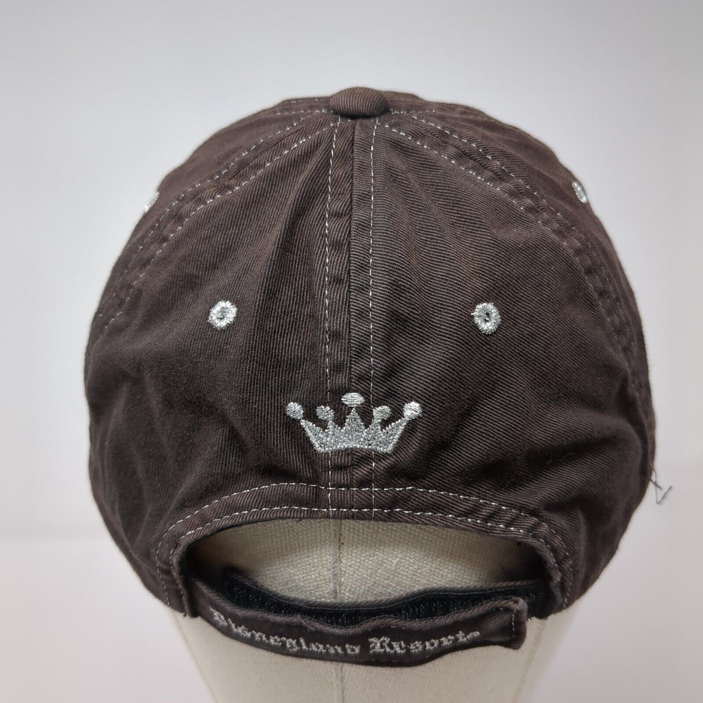 Princess Strapback Hat Black One Size Adjustable Disneyland Resorts