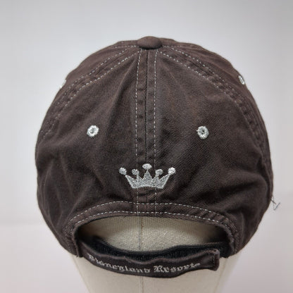 Princess Strapback Hat Black One Size Adjustable Disneyland Resorts