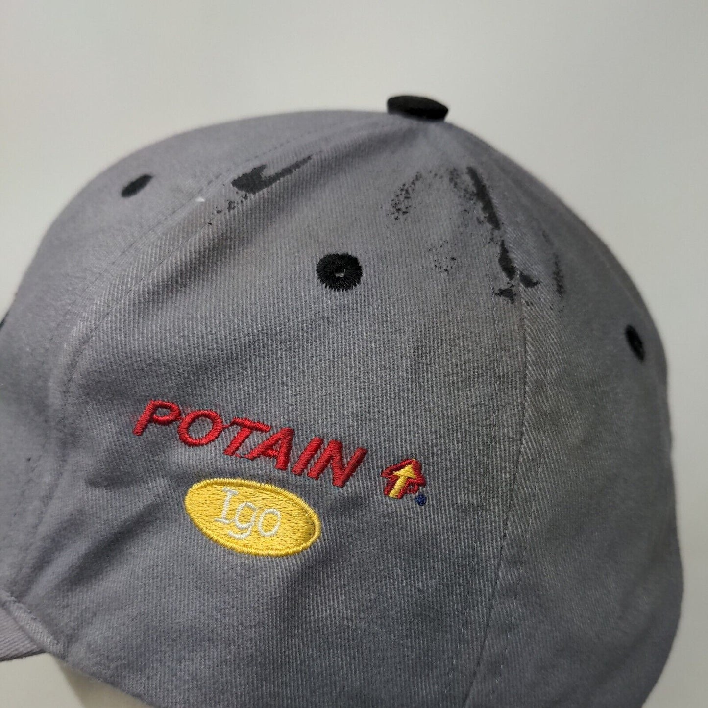 RH Marlin Inc. Crane Potain Igo Rental Strapback Hat Gray One Size Cap America
