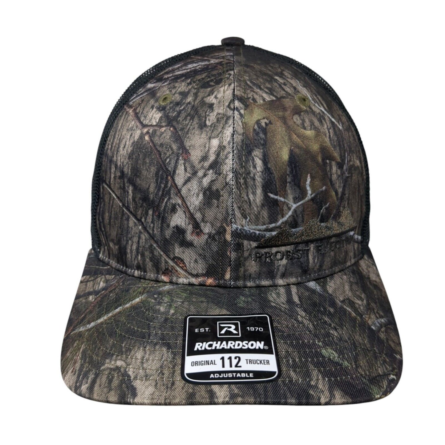 Proest Electric Snapback Trucker Hat Camouflage OS Adjustable Mesh Back W/Tags