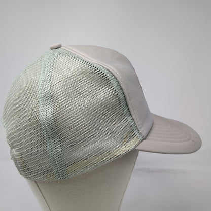Sportcap Trucker Hat Gray L Idaho First National Bank Club 1 Mesh Back Snapback