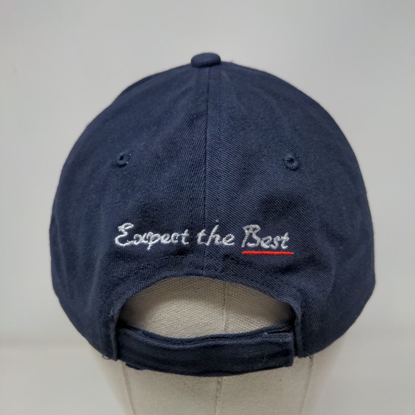 Dietz & Watson Strapback Hat Blue One Size Embroidered Expect The Best
