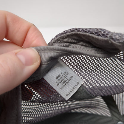 Uncharted Recreation Snapback Trucker Hat Blue One Size Mesh Back