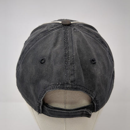 Silverwood Theme Park Strapback Hat Black One Size Adjustable Triangle