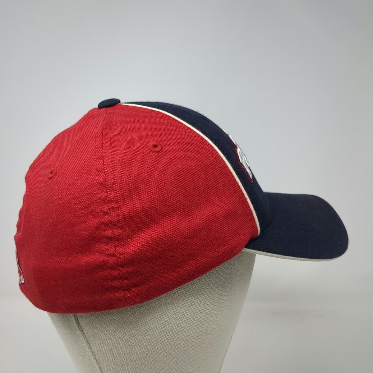 Boston Red Sox MLB Twins Enterprise Baseball Cap Blue Red One Size Flexfit Hat