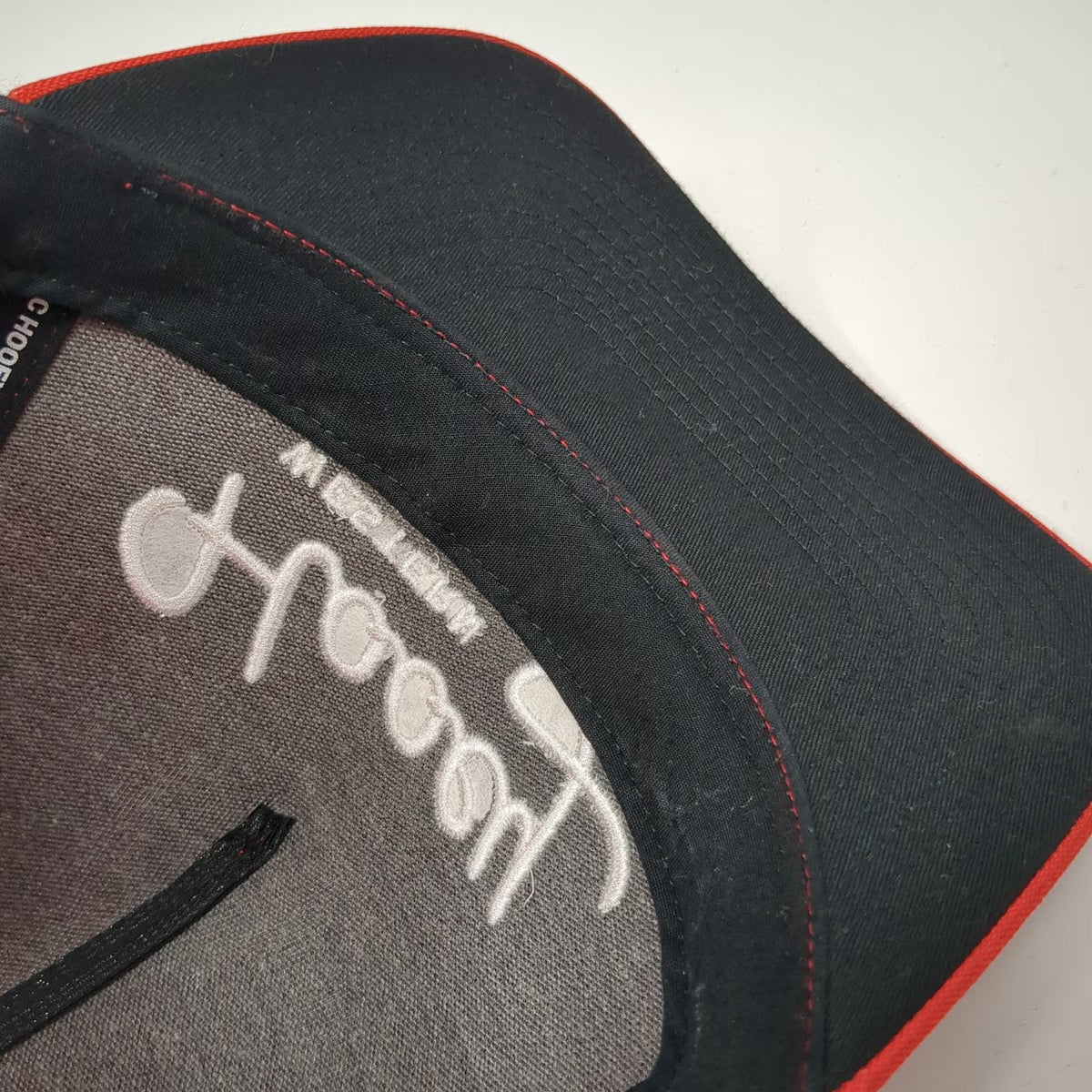 Hooey 5 Panel Red Hat One Size Snapback Western Original Rope Polyester