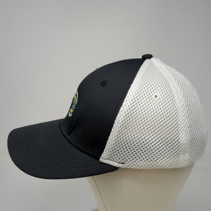 Legendary Black Baseball Cap One Size Tarpon Point Marina Mesh Back Fish Hat