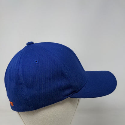 OVP Olde Village Pub Fitted Hat Blue S/M Embroidered Flexfit 6 Panel