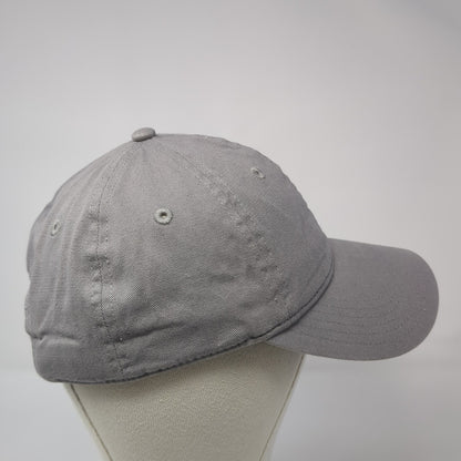 Champion Slideback Hat Gray One Size Solid Adjustable Outdoor 6 Panel