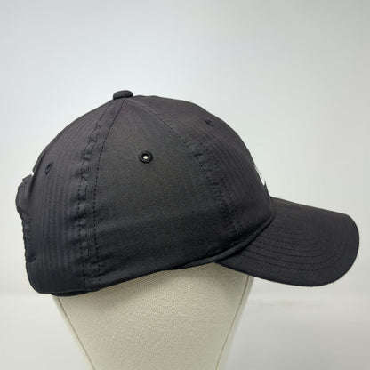 Nike Baseball Cap Black One Size Dri-FIT Legacy91 Swoosh Textured Pinstripe Hat