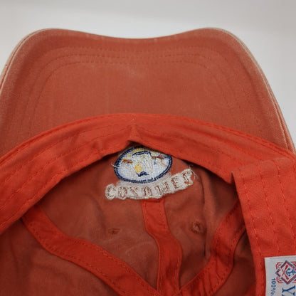 Cozumel Mexico Strapback Hat Orange One Size Adjustable Embroidered Yacht Club