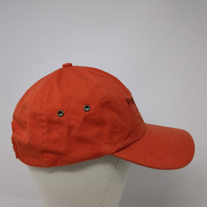 Forest Park Forever Srapback Hat Orange One Size Adjustable 6 Panel Cap America