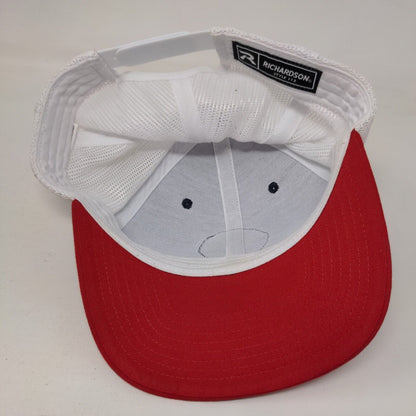Hockey Skates Snapback Mesh Back Trucker Hat Multi One Size Richardson