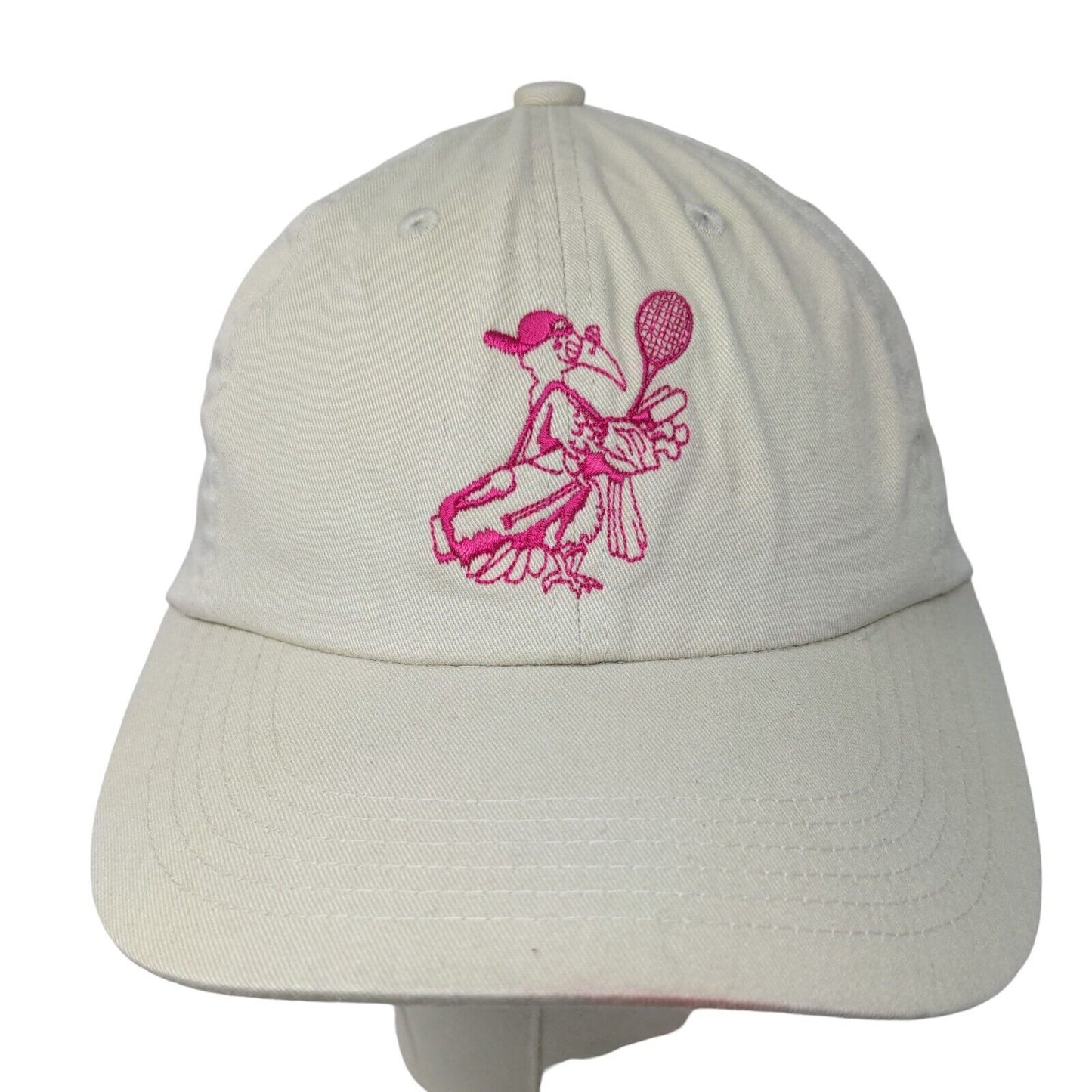 Port Authority Men's Slideback Hat Tan Adjustable Embroidered Bird Logo