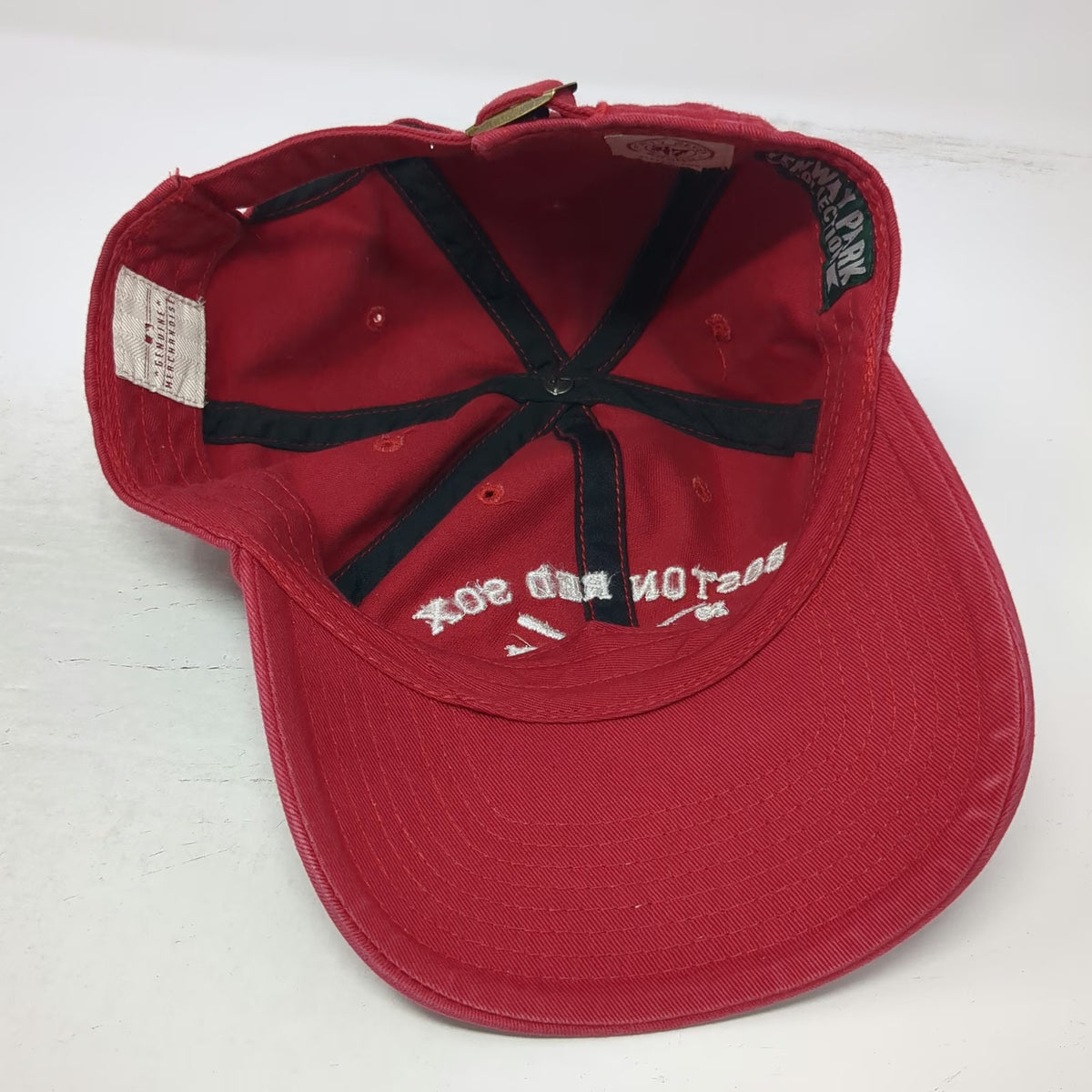 Boston Red Sox MLB 47 Brand Baseball Cap Red One Size Fenway Park Collection Hat