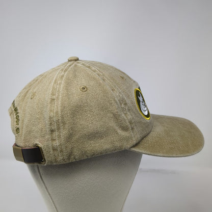 Greyfox Outdoor GFO Logo Baseball Cap Brown One Size Slideback Adjustable Hat