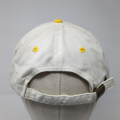 Komatsu Slideback Hat White One Size Adjustable Embroidered North American