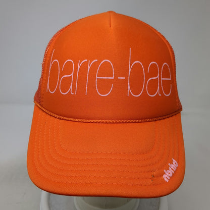 Neighborhood Laguna Barre-Bae Trucker Hat Orange OSFM Snapback Mesh Foam Front
