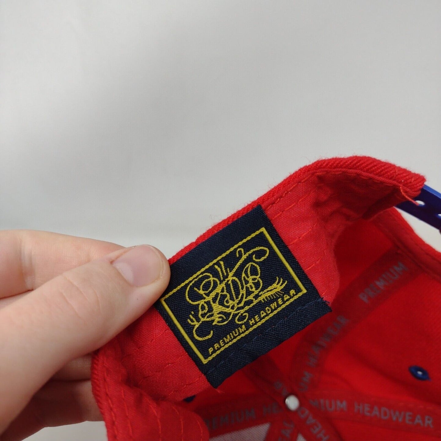 Premium Headwear Snapback Hat Multicolor One Size Adjustable Colorlock Blank