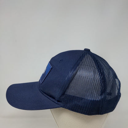 Heroes & Headliners Snapback Mesh Back Trucker Hat Blue One Size Walmart