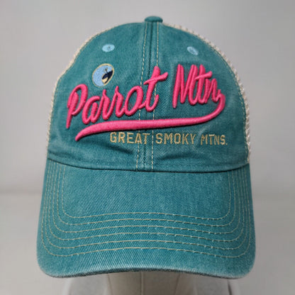 Parrot Mtn. Great Smoky Mtns. Snapback Trucker Hat Multi One Size Mesh Back